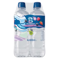 Ballygowan Hint of Fruit Summer Fruits Sugar Free Flavoured Still Water 4 x 500ml