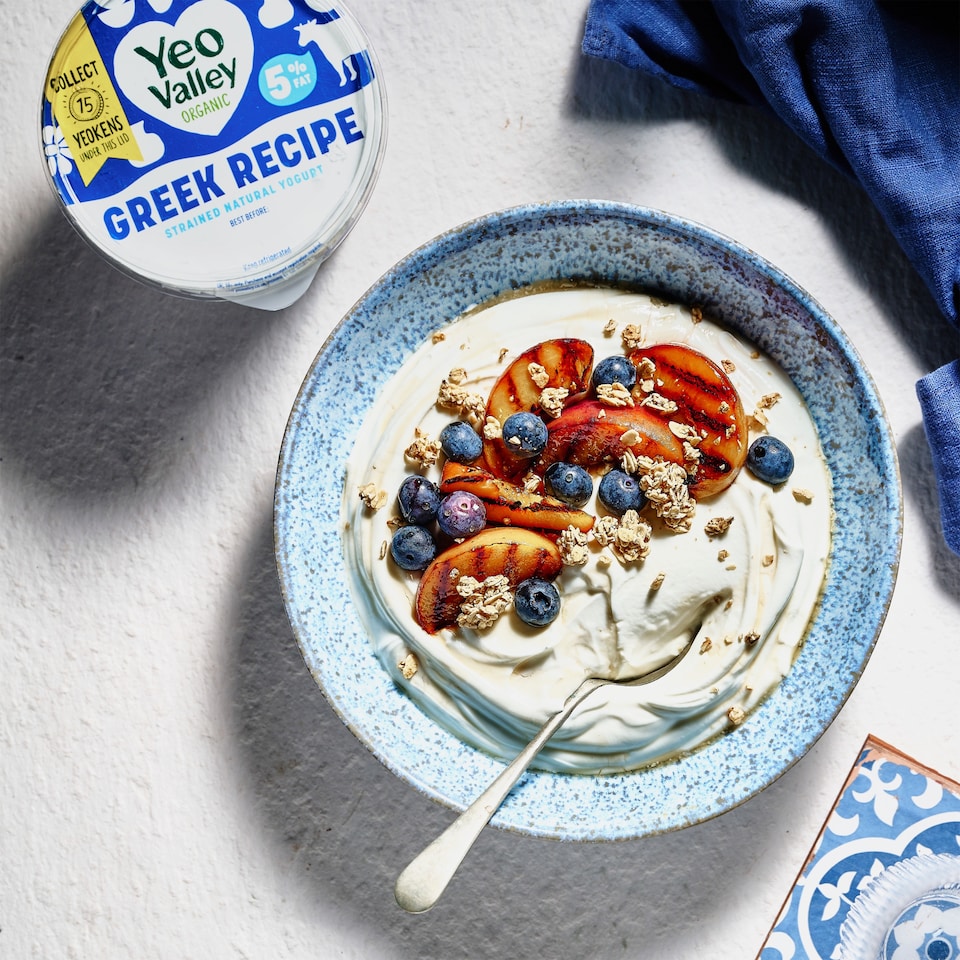 image 1 of Yeo Valley Organic 5% Greek Recipe Yogurt 450g