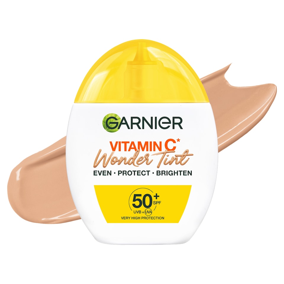 image 1 of Garnier Vitamin C Wonder Tint SPF50 Medium 40ml