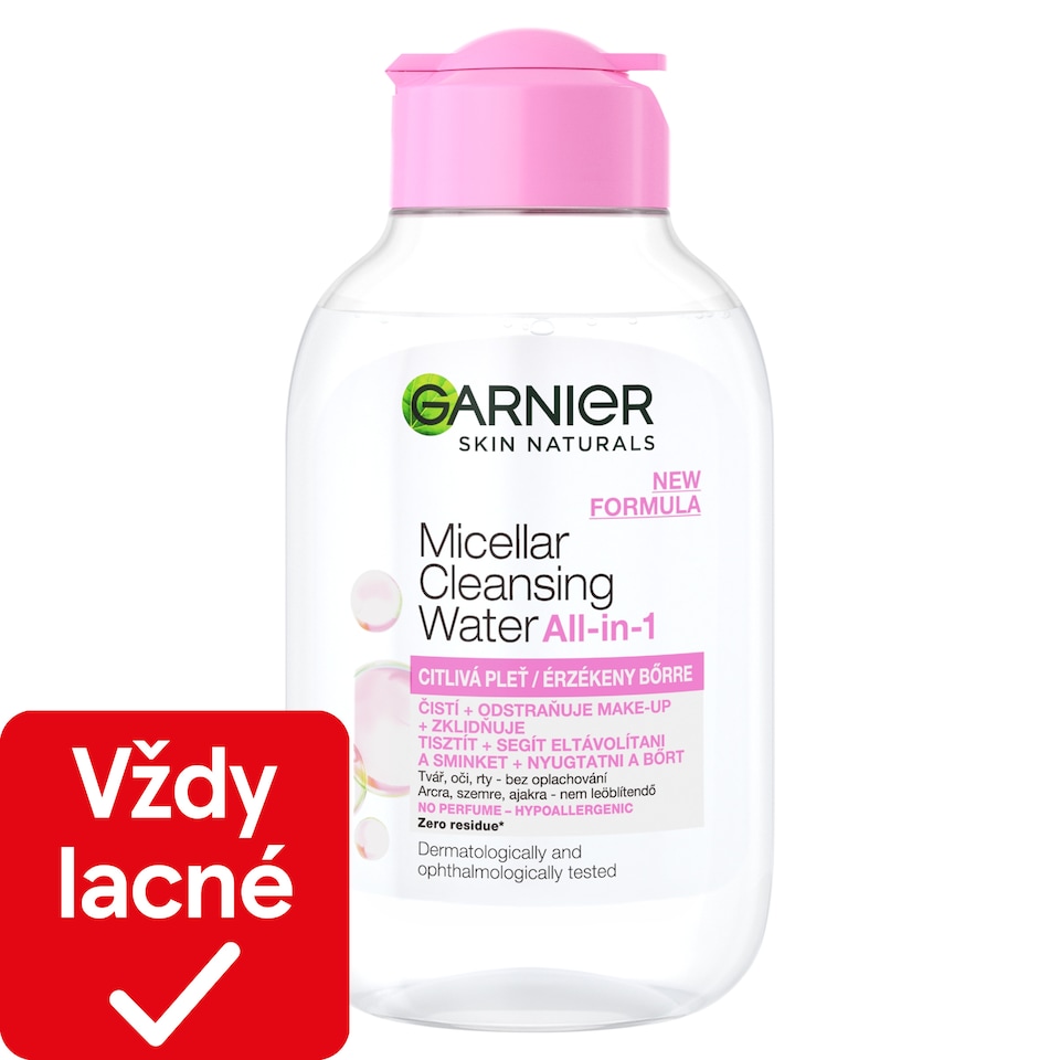 Garnier Skin Naturals All in One Micellar Water for Sensitive Skin, 100 ml