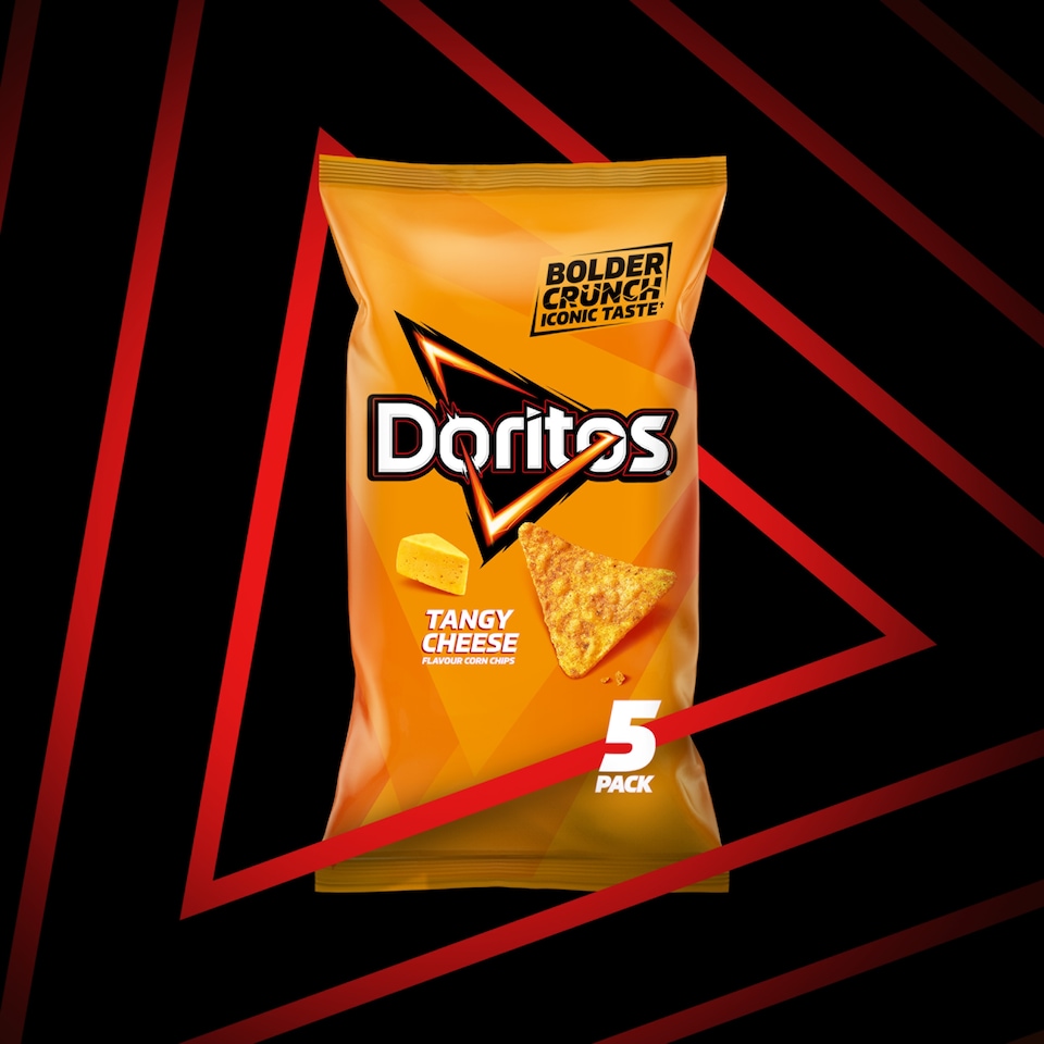 image 1 of Doritos Tangy Cheese Tortilla Chips Multipack Crisps 5x30g