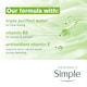 image 4 of Simple Biodegradable Cleansing Wipes 25Pack