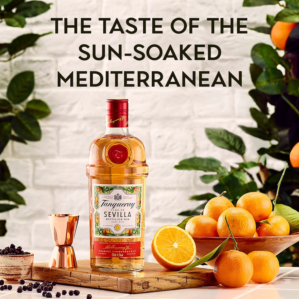 image 1 of Tanqueray Flor De Sevilla Gin Bottle 41.3% Vol 70cl
