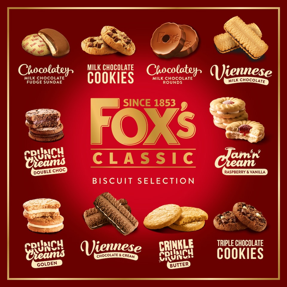 image 1 of Fox's Classic Biscuit Selection 550G