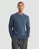 image 2 of F&F Lambswool Knitted Crew Neck Jumper in Blue
