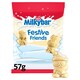 image 1 of Milkybar White Chocolate Festive Friends Bag 57G