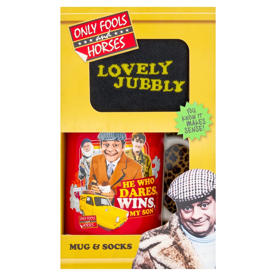 Only Fools and Horses Mug & Socks Christmas Gift Set