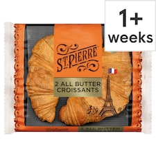 St Pierre 2 All Butter Croissants