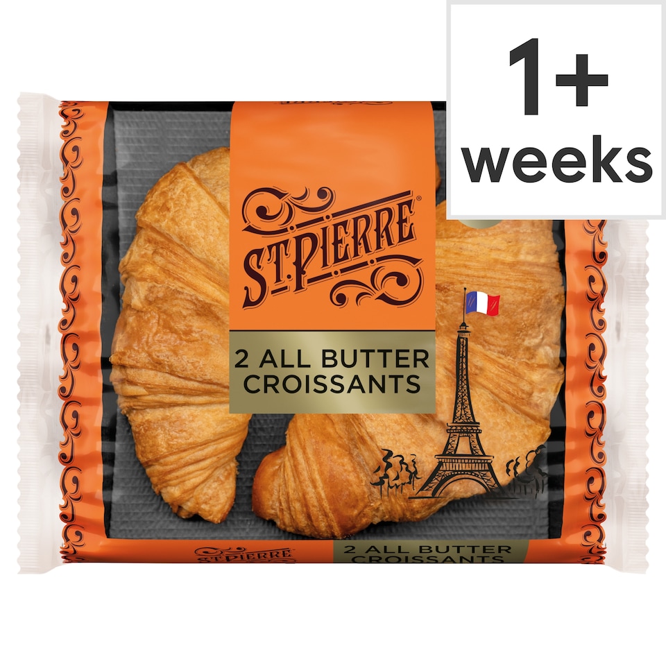 image 1 of St Pierre 2 All Butter Croissants