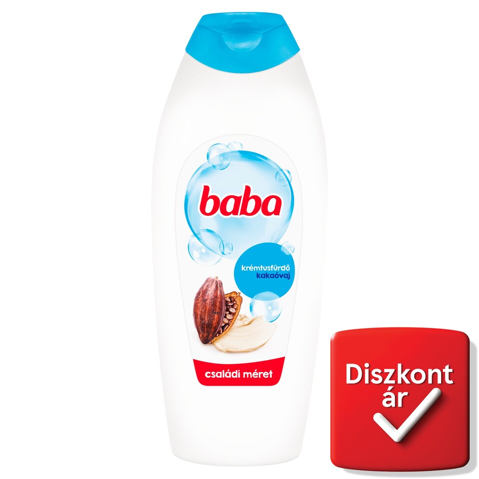 Baba kakaóvaj krémtusfürdő 750 ml