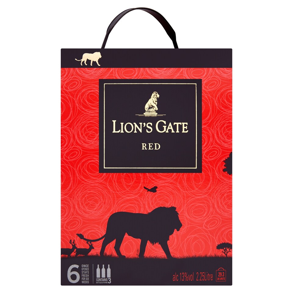 Lion's Gate Red Wine 13% 2,5 l