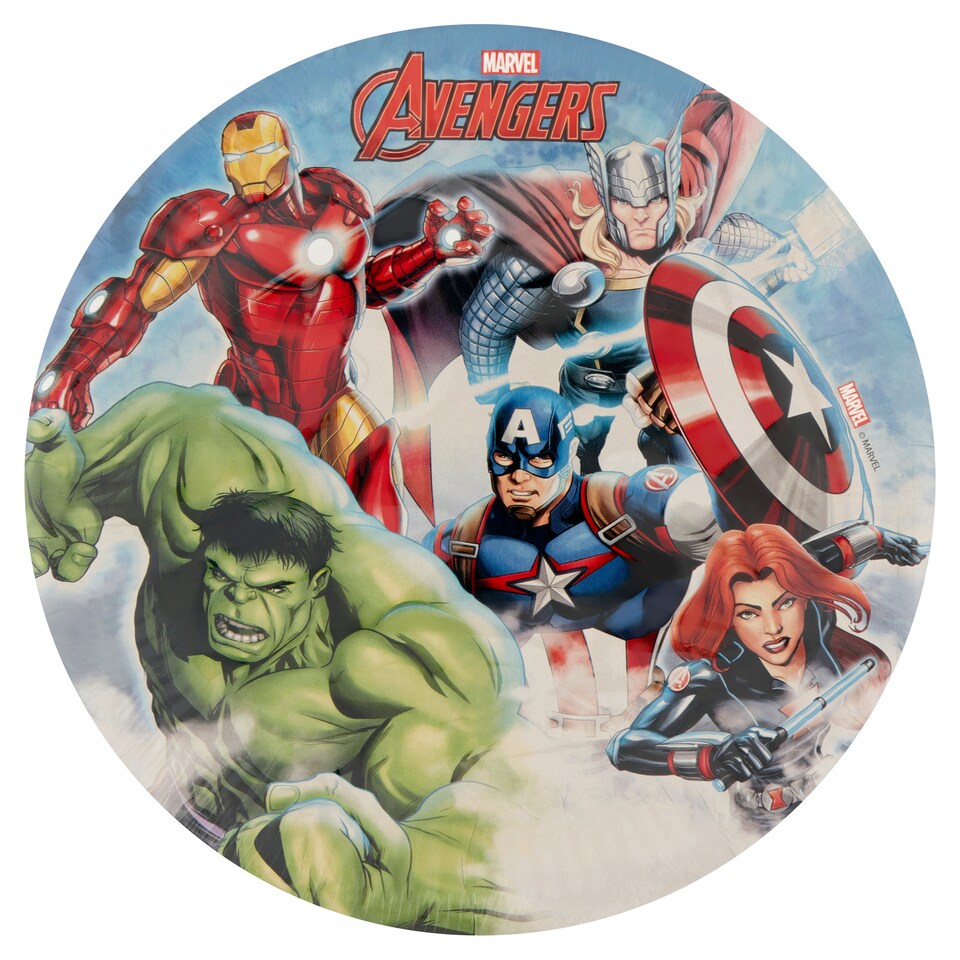 Decorata Party Marvel Avengers papírové talíře 23 cm 8 ks