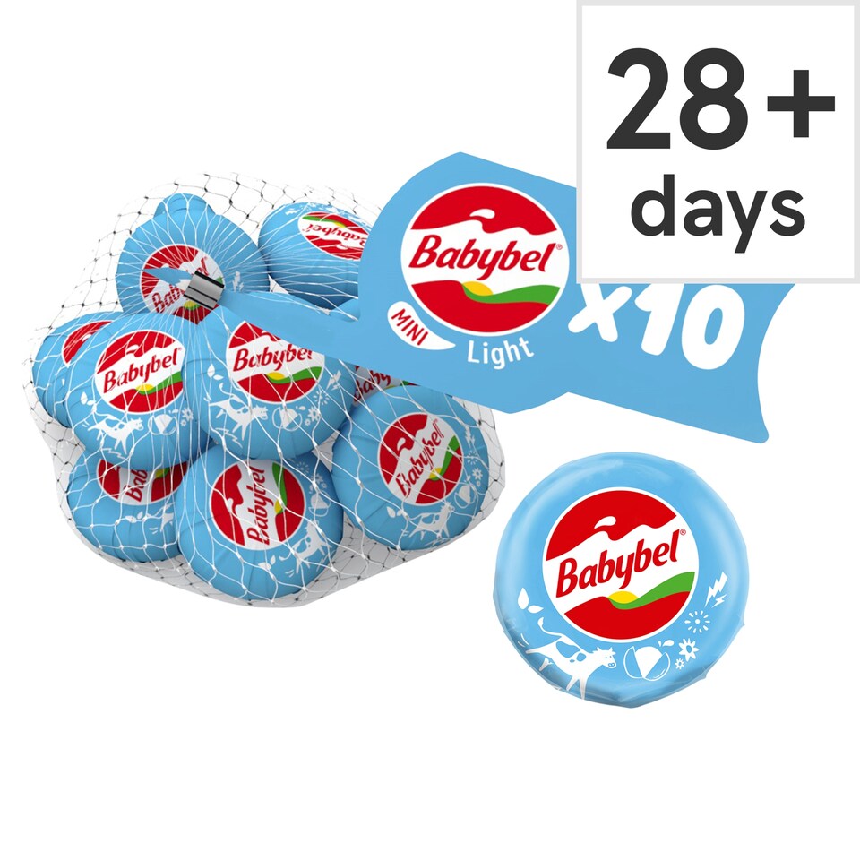 image 1 of Mini Babybel Light Cheese Snacks 10 X 20G 200G