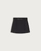 image 5 of F&F Ponte Belted Mini Skirt in Black