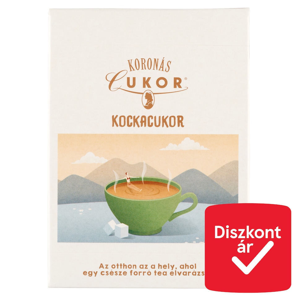 Koronás Cukor kockacukor 500 g  1. kép