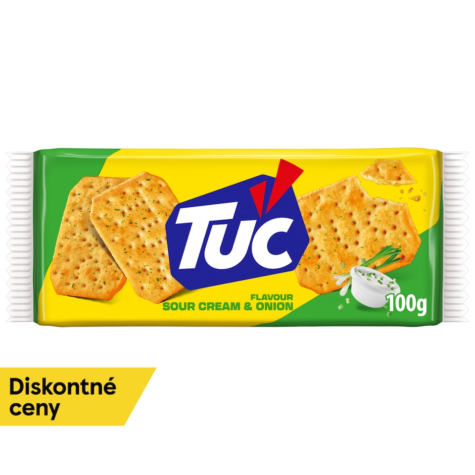 Tuc Krekry s príchuťou zakysanej smotany a cibule 100 g