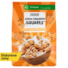 Tesco Cereal Cinnamon Squares 450 g