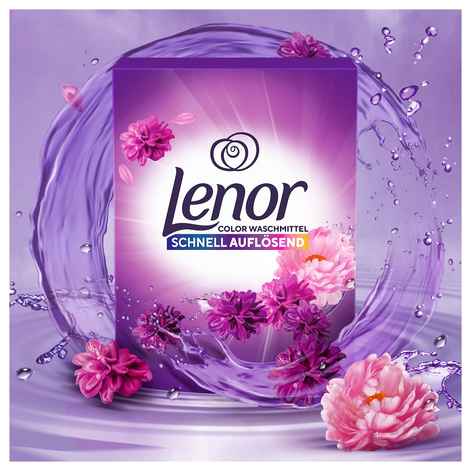image 1 of LENOR Washing Powder 45 Washes, Flower Bloom