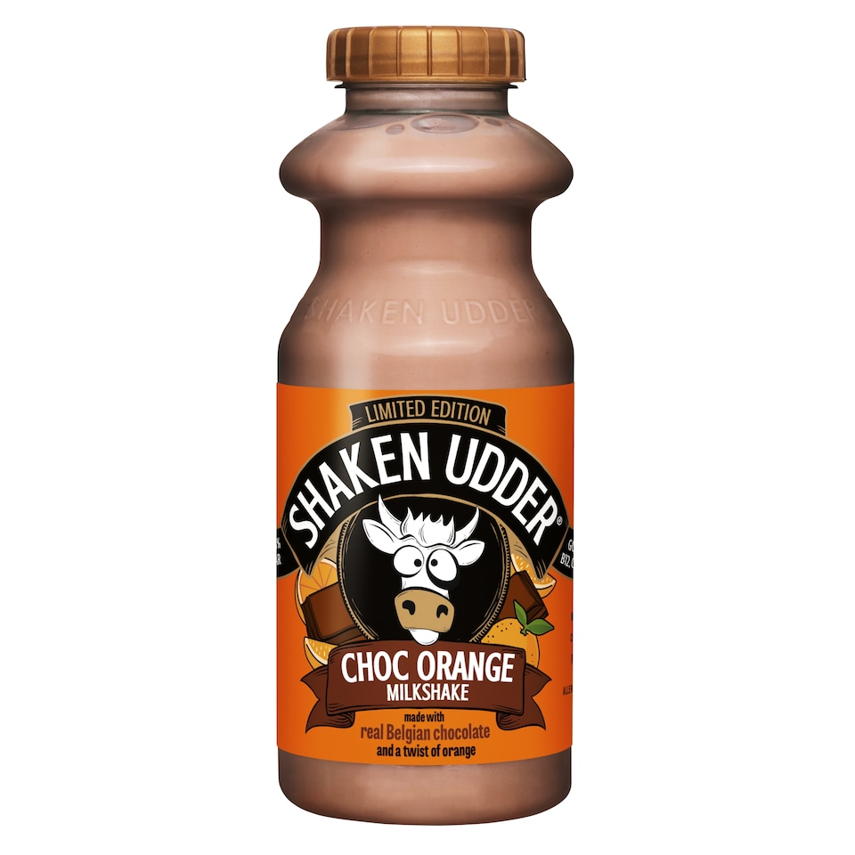 image 1 of SHAKEN UDDER CHOCOLATE ORANGE MILKSHAKE 330ML