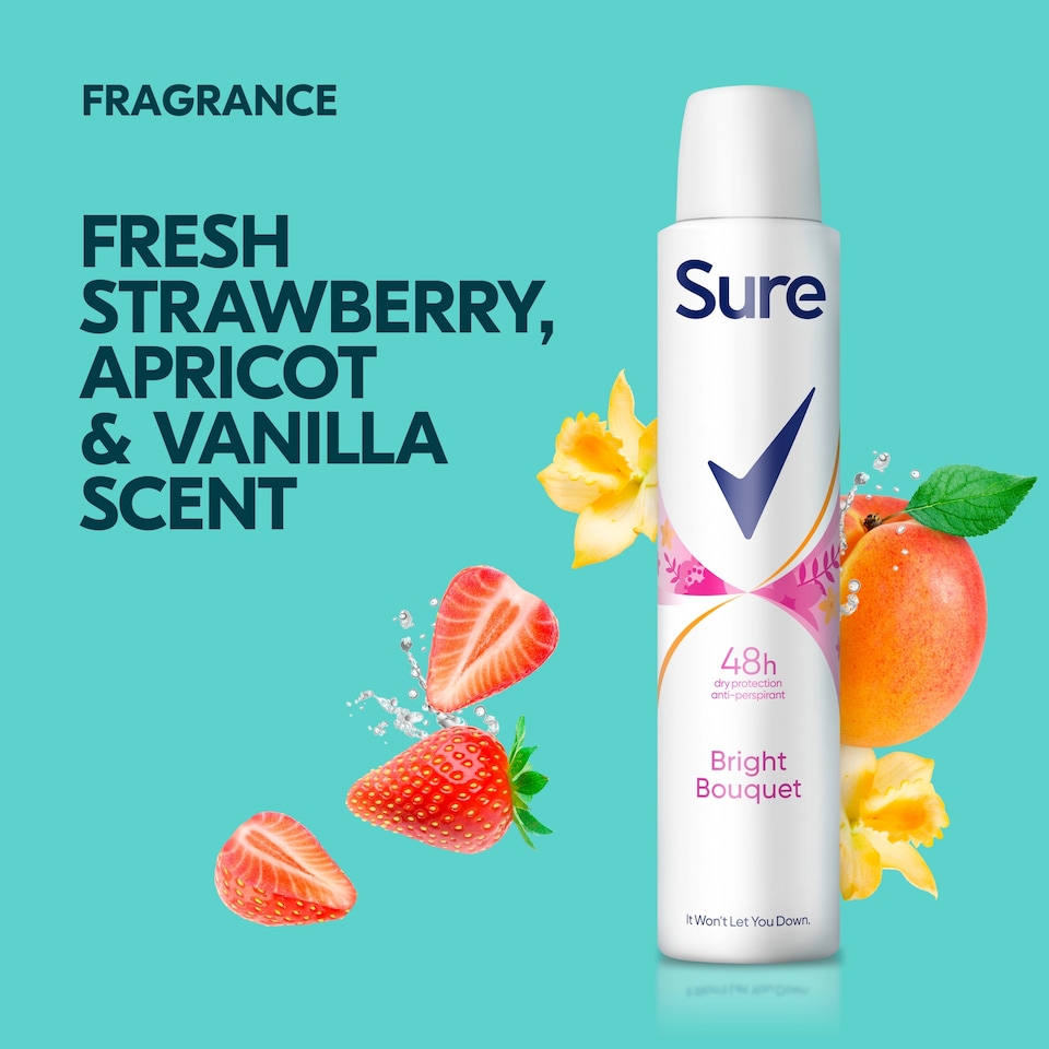 image 1 of Sure Women Bright Bouquet 48h Antiperspirant Deodorant 200ml