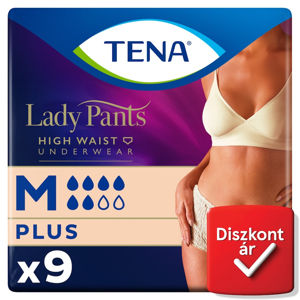 Tena Lady Crème inkontinencia-fehérnemű M 9 db  1. kép