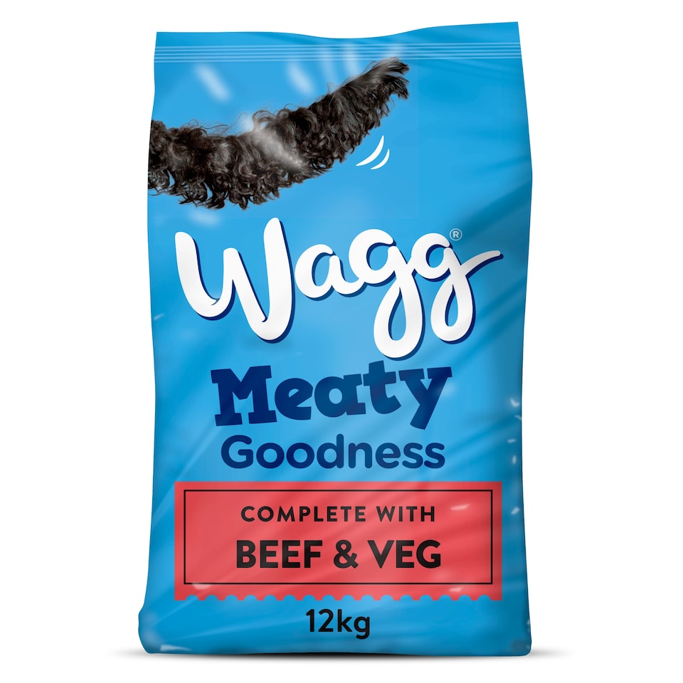 image 1 of Wagg Meaty Goodness Adult Complete Beef Dinner 12kg