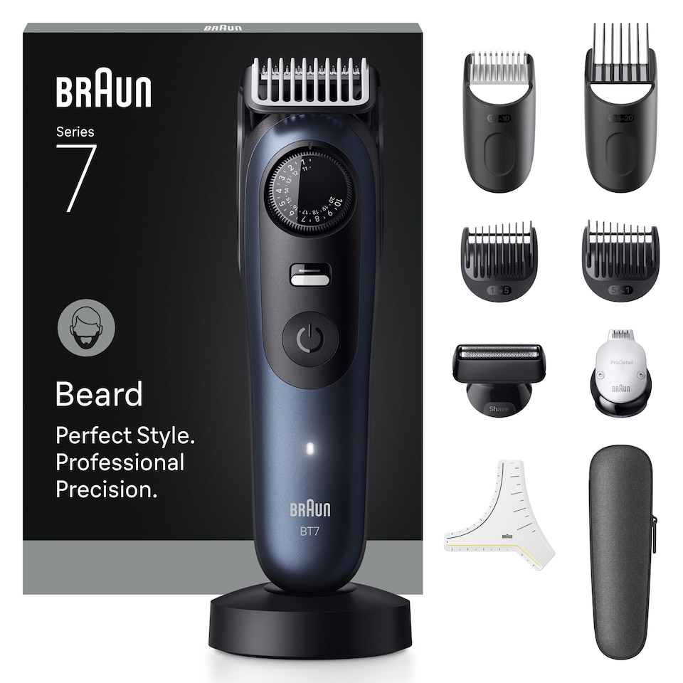 image 1 of Braun Beard Trimmer Series 7 & Pro Blade BT7540