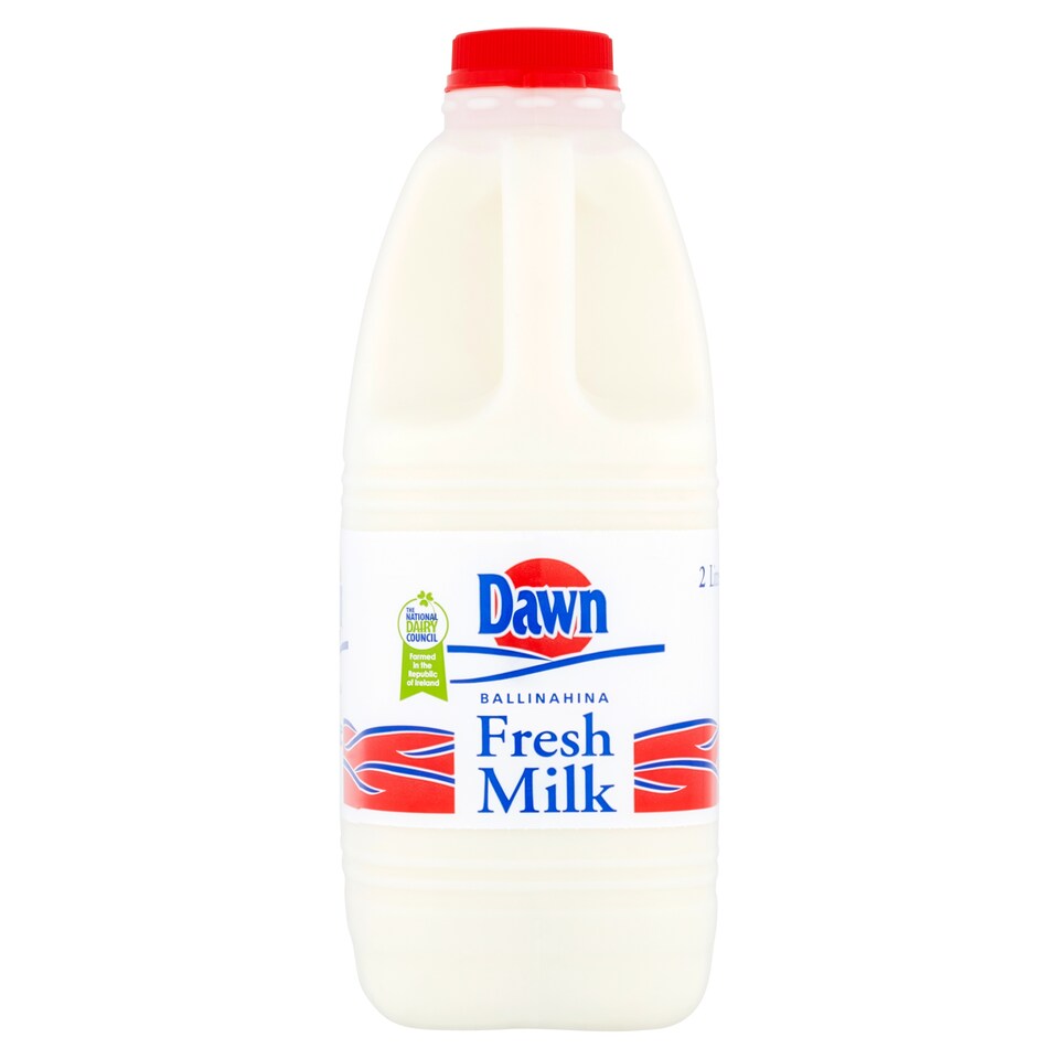 Dawn Full Fat Milk 2Litre
