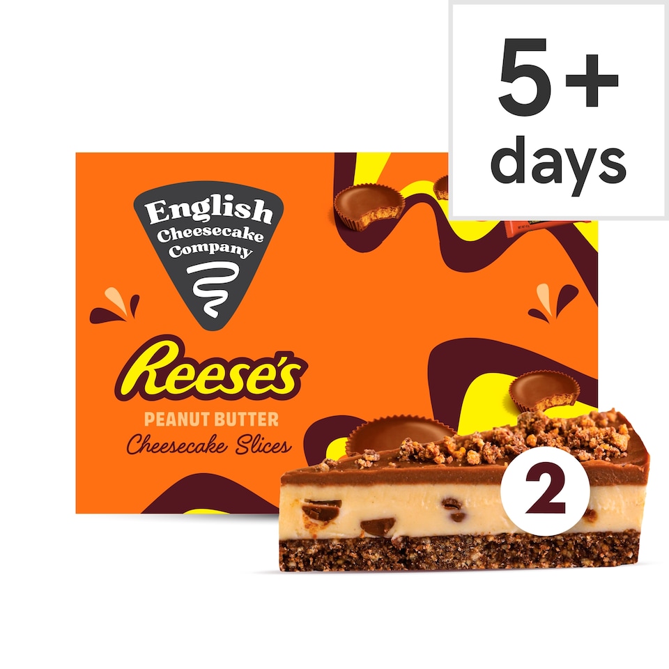 English Cheesecake Company Reese's Peanut Butter Cheesecake Slice 180g
