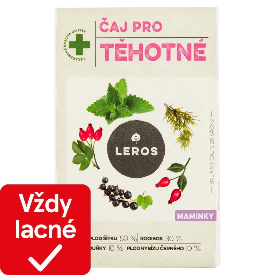 image 1 of Leros Tea for Pregnant 20 x 2 g (40 g)