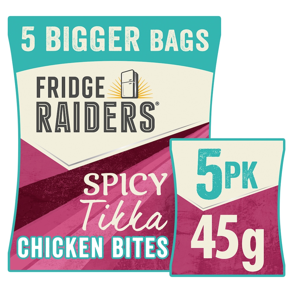  Fridge Raiders Spicy Tikka Chicken Bites 5x45g