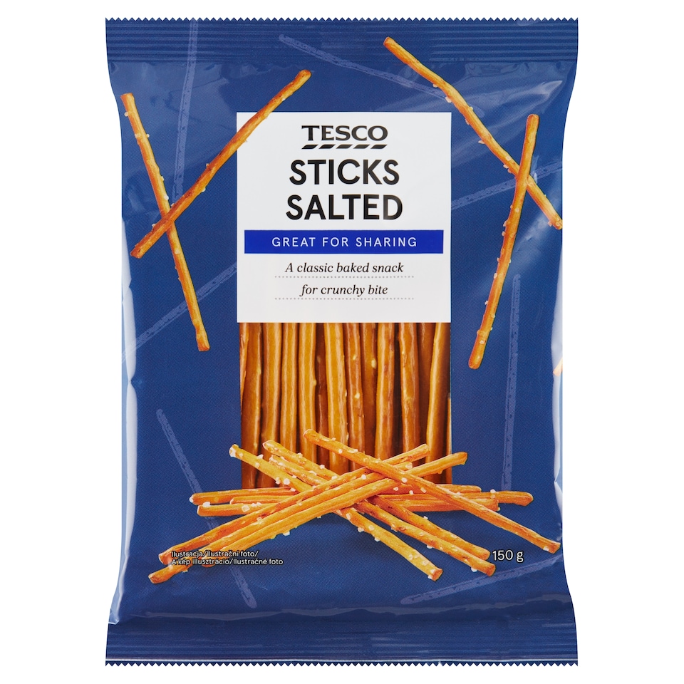 Tesco Sticks Salted 150g