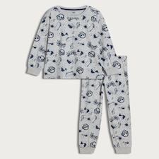 F&F Boys Cotton Rich Skateboard Print Pyjamas in Multi