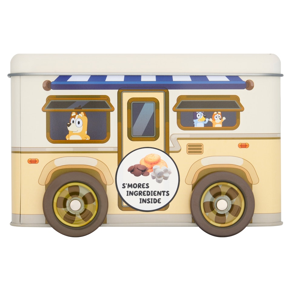 Bluey Smores Campervan Tin 