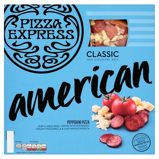 Pizza Express American Pizza 475G Tesco Groceries