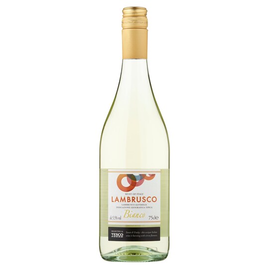 Tesco Lambrusco Bianco 75Cl Tesco Groceries