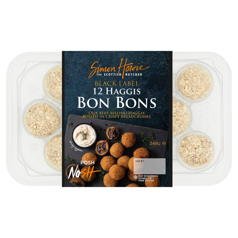 image 1 of Simon Howie Premium Haggis Bon Bons 12 Pack 240g