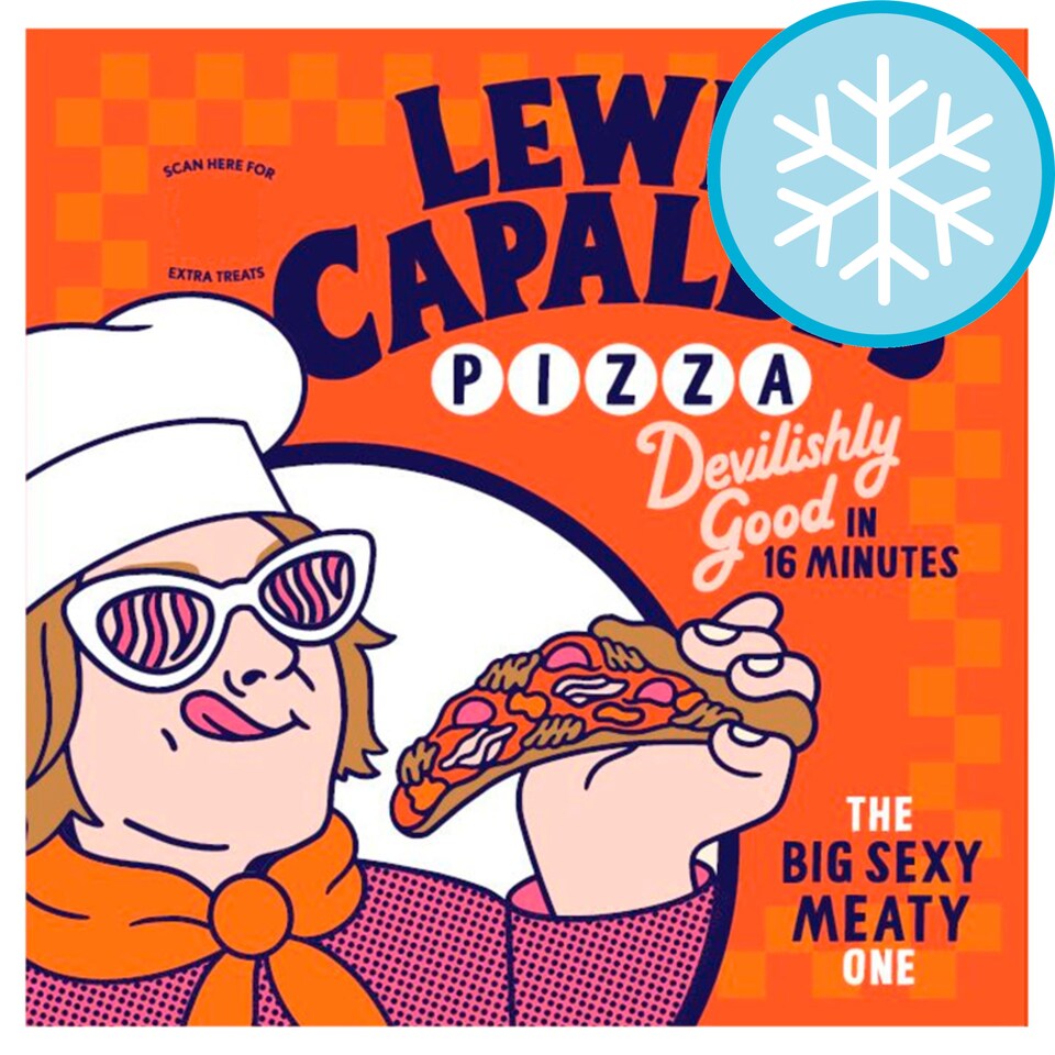 Lewis Capaldi Big Sexy Meaty One Pizza 507G
