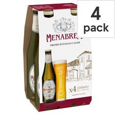 Menabrea Birra Bionda Premium Lager 4 X 330Ml
