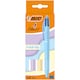 image 1 of BIC 4 Colour Pastel 3 pack 