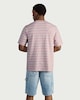 image 3 of RDA Pure Cotton Striped T-Shirt in Lilac