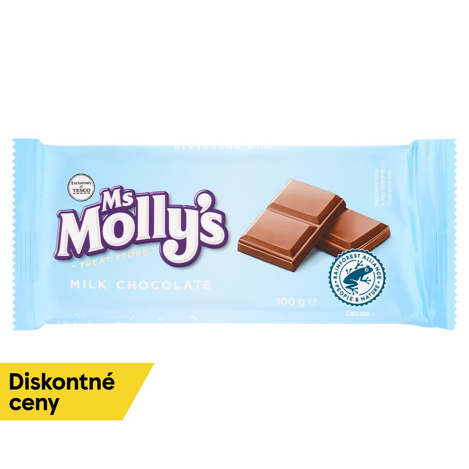 Ms Molly's Milk Chocolate 100 g
