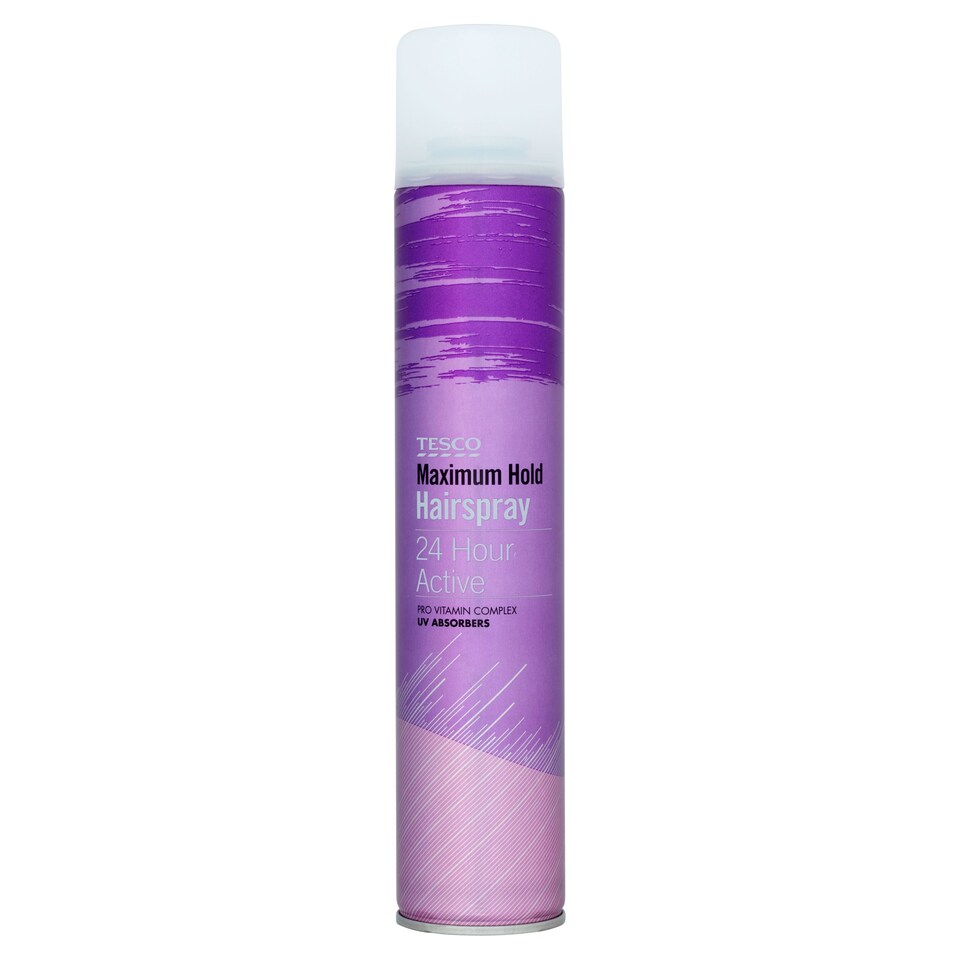 Tesco Standard Max Hold Hair Spray 400Ml Tesco Groceries