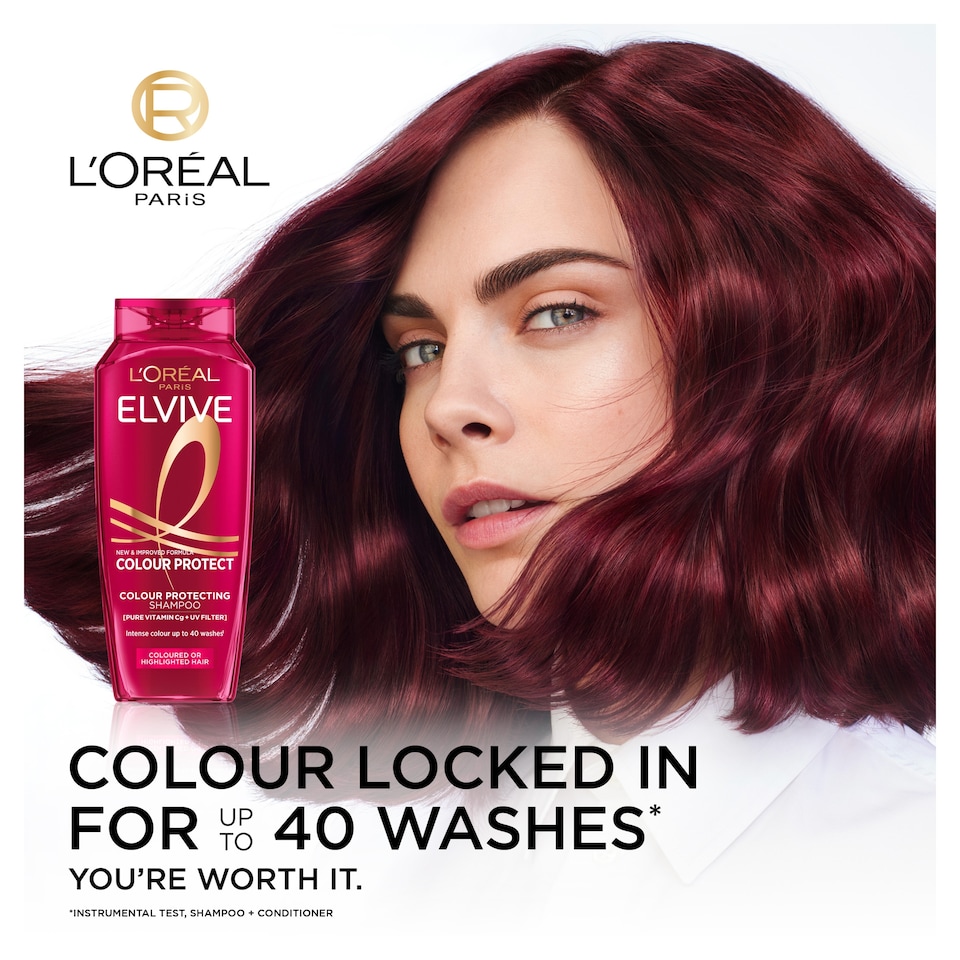 image 1 of L'Oreal Elvive Colour Protect Shampoo 400Ml
