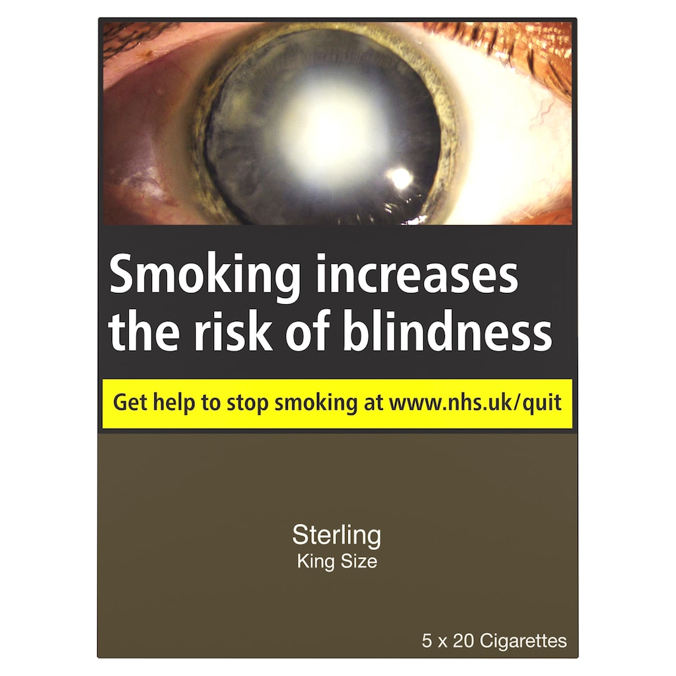 Sterling Original Red Cigarettes 5X20 Multipack