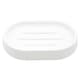 image 1 of F&F Home White Plastic Soap Dish