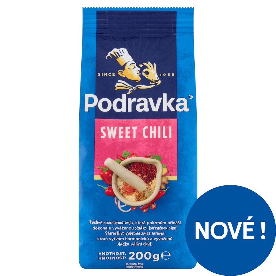 Obrázek 1 pro produkt Podravka Sweet Chili přísada do jídel 200g