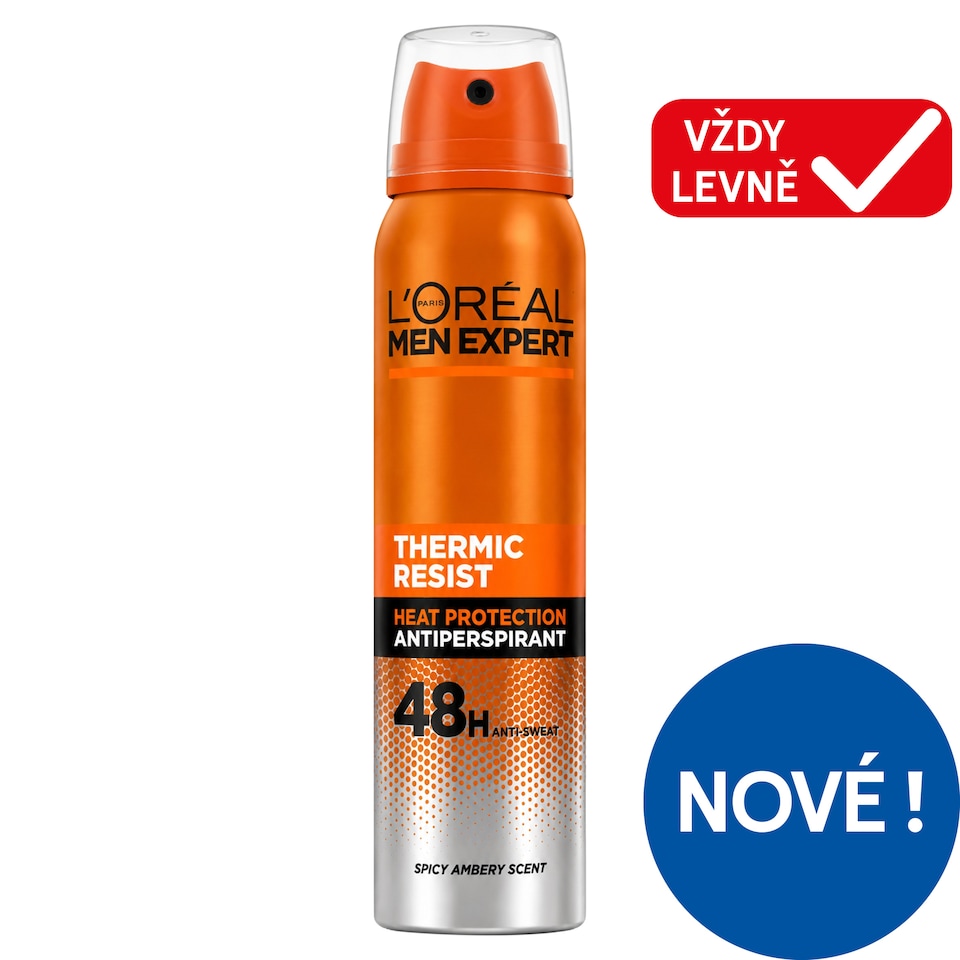 L'Oréal Paris Men Expert Thermic Resist antiperspirant Spicy Ambery Scent 150ml