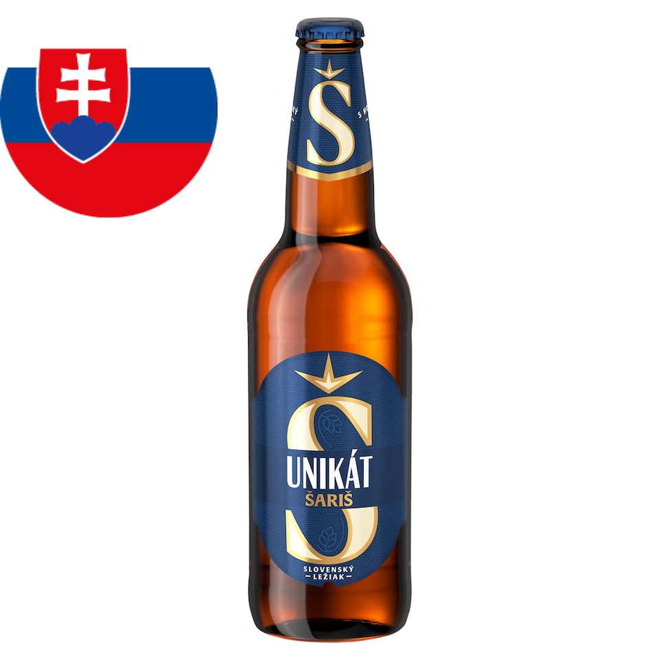Šariš Unikát Slovak Lager 500 ml