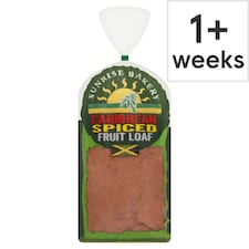 Sunrise Bakery Caribbean Spiced Fruit Bun Small 490g